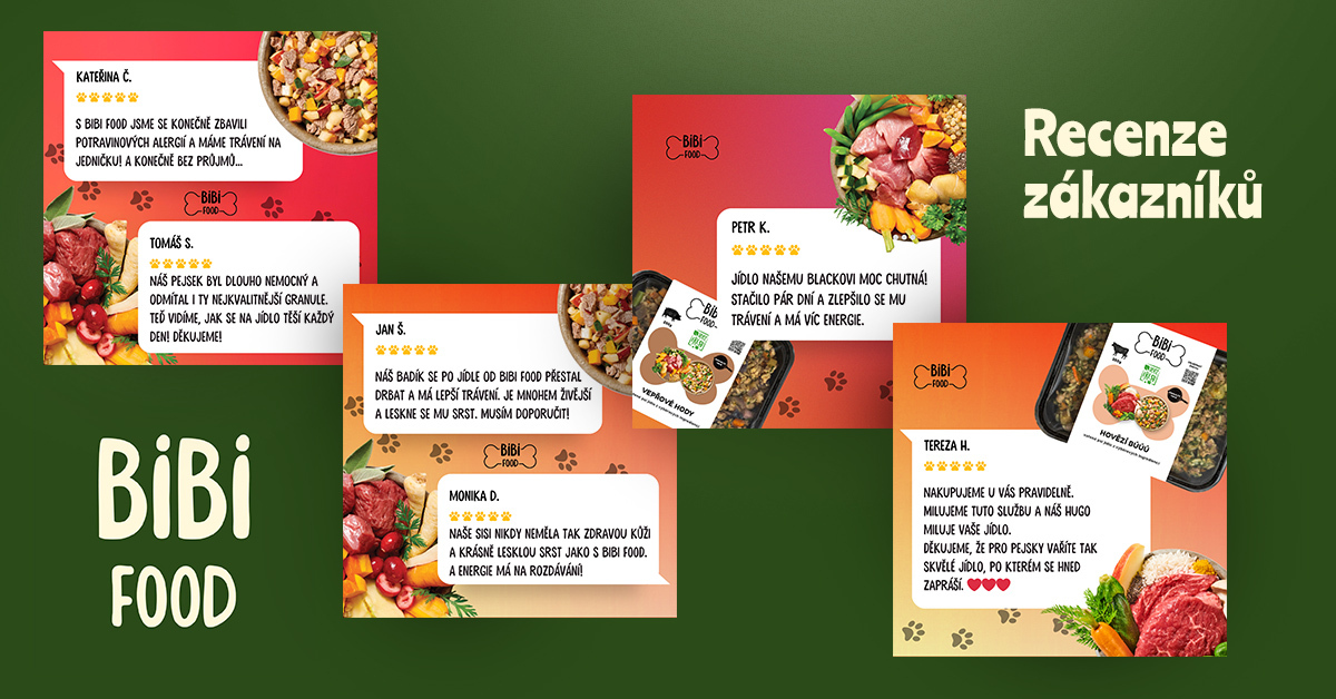 Recenze zákazníků bibi food