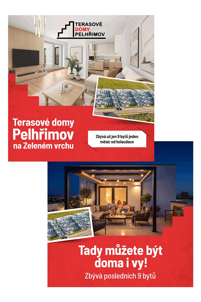 terasove domy letaky