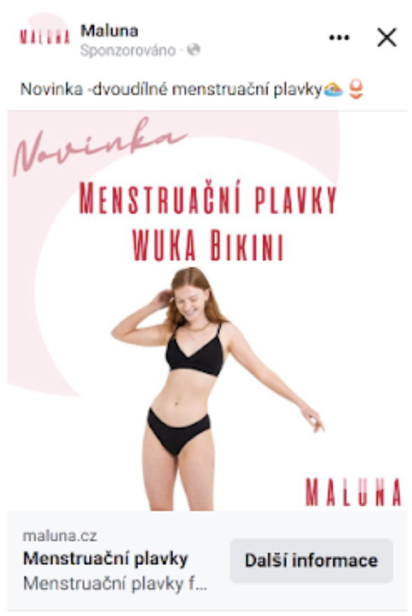 Menstruační plavky