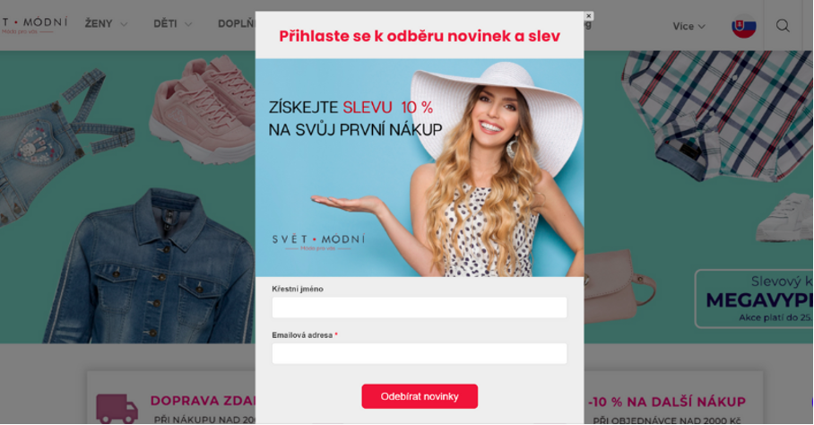 Popup okna